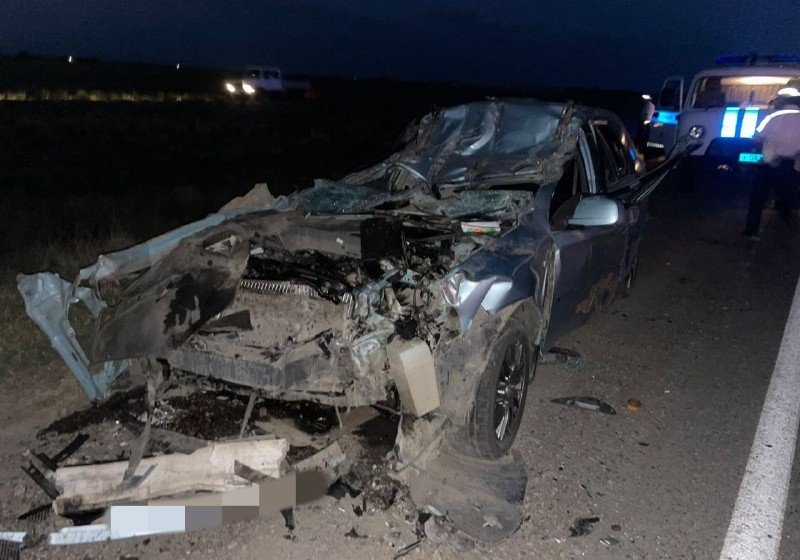 СТАВРОПОЛЬЕ. В Левокумском округе в автоаварии погиб 20-летний водитель