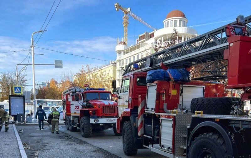 ЧЕЧНЯ. В «Доме моды» в Грозного случился пожар