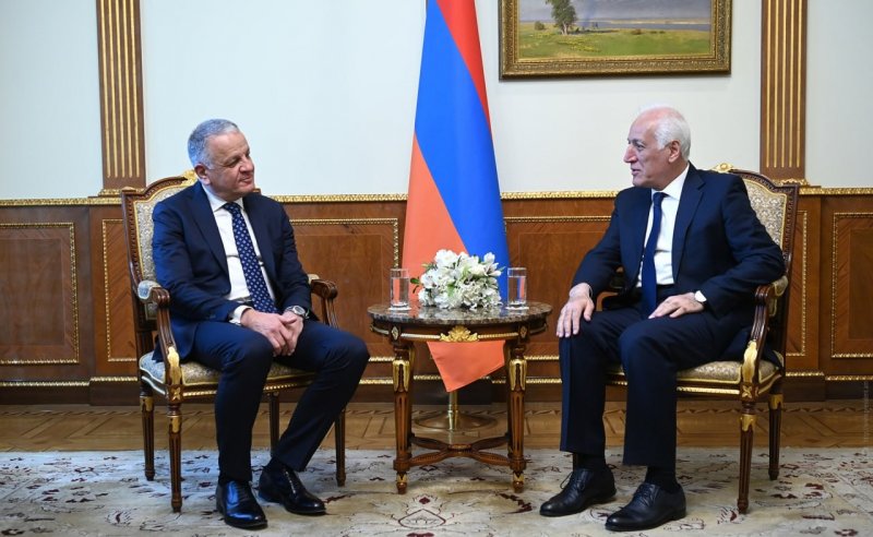 АРМЕНИЯ. Хачатрян и Марагос обсудили партнерство Армении и ЕС