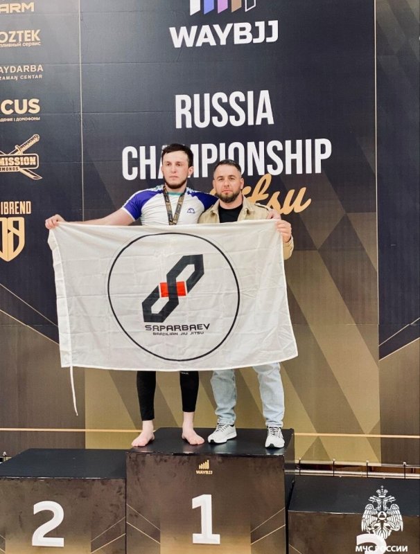 ЧЕЧНЯ. Спасатель из Чечни завоевал золото на чемпионате по бразильскому джиу-джитсу — Хачукаев победил в весовой категории 86 кг