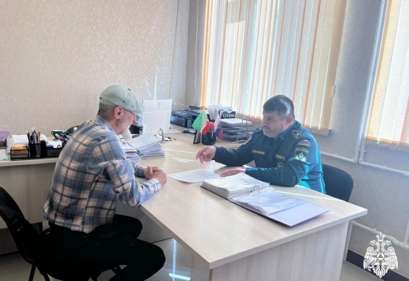 ЧЕЧНЯ. В Чечне проводят профилактические визиты для предостережения пожаров