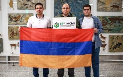 Команда Армении завоевала серебряную медаль на Международной менделеевской олимпиаде по химии