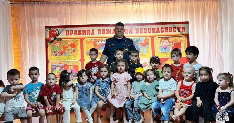 ЧЕЧНЯ. Детям из Гудермеса рассказали об опасностях в летний период