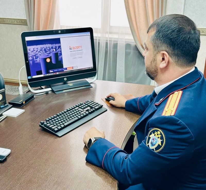ЧЕЧНЯ. Офицеры следственного управления присоединились к виртуальной акции «Свеча памяти»
