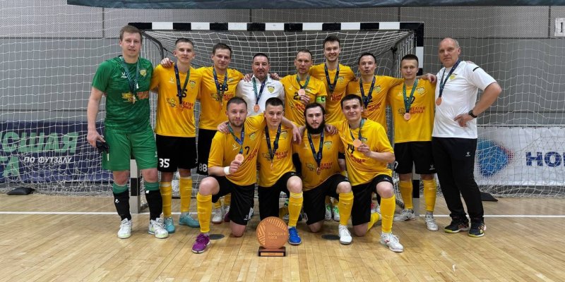 ЧЕЧНЯ. Ульяновская «Волга» поражает всех: бронзовые медали Чемпионата России по футзалу