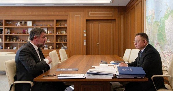 ЧЕЧНЯ. В Минстрое РФ прошла рабочая встреча министра Файзуллина с представителем Чечни Зайпуллаевым