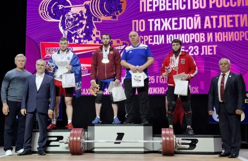 ЧЕЧНЯ. Золотая победа из Чечни: спортсмен выиграл Первенство России по тяжёлой атлетике