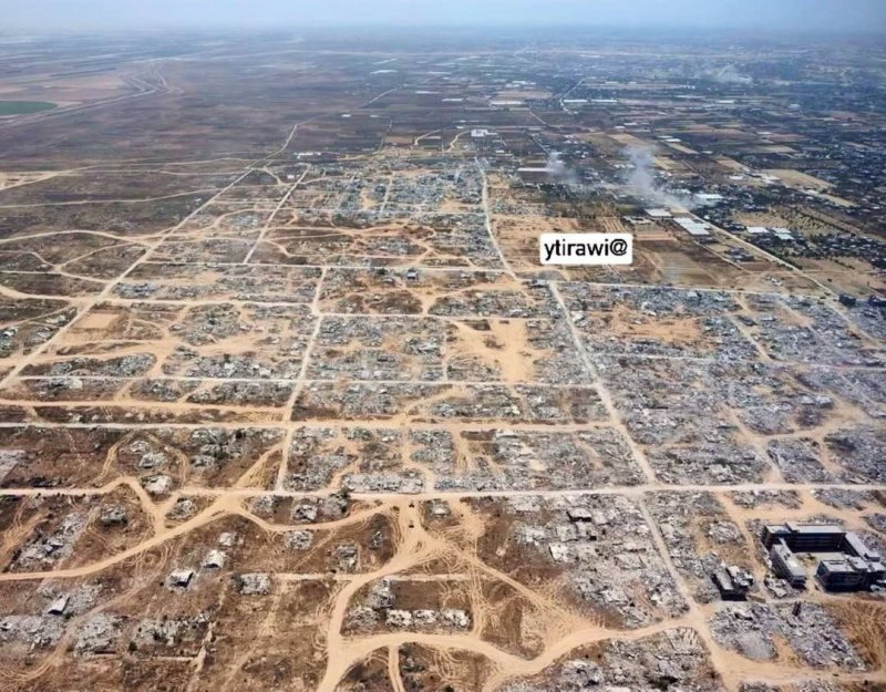 Город Хирбет-Хиза в Газе стёрт с лица земли — от большой жизни до руин за считанные дни