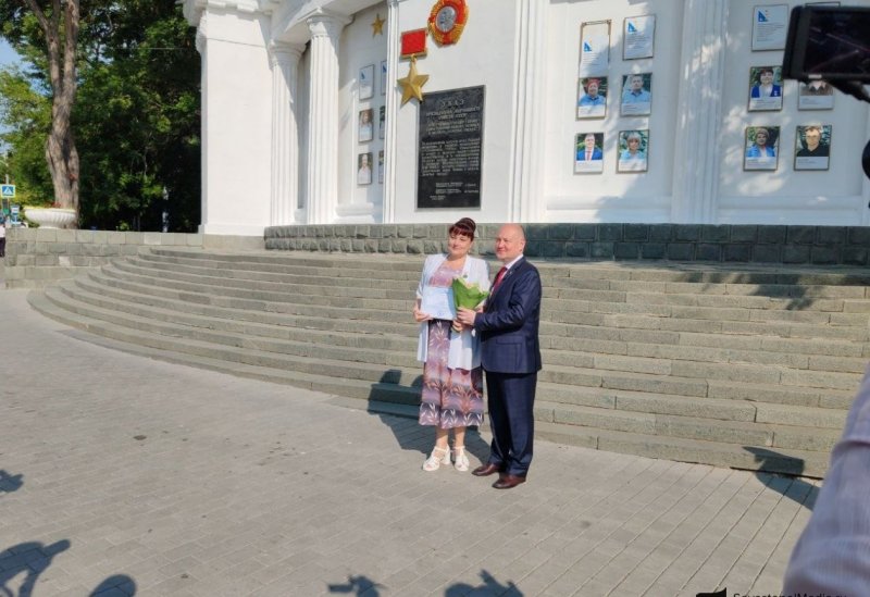 СЕВАСТОПОЛЬ. Городская слава на виду: в Севастополе установили Доску почета