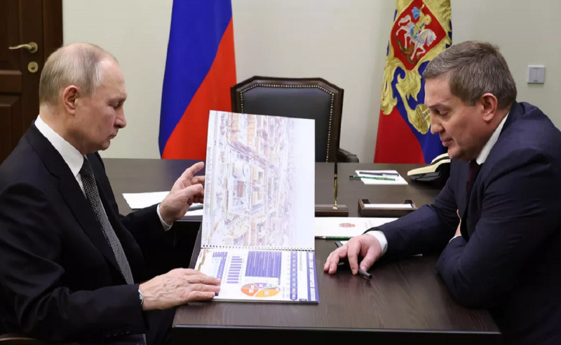 ВОЛГОГРАД. Путин наградил орденом главу Волгоградской области Бочарова