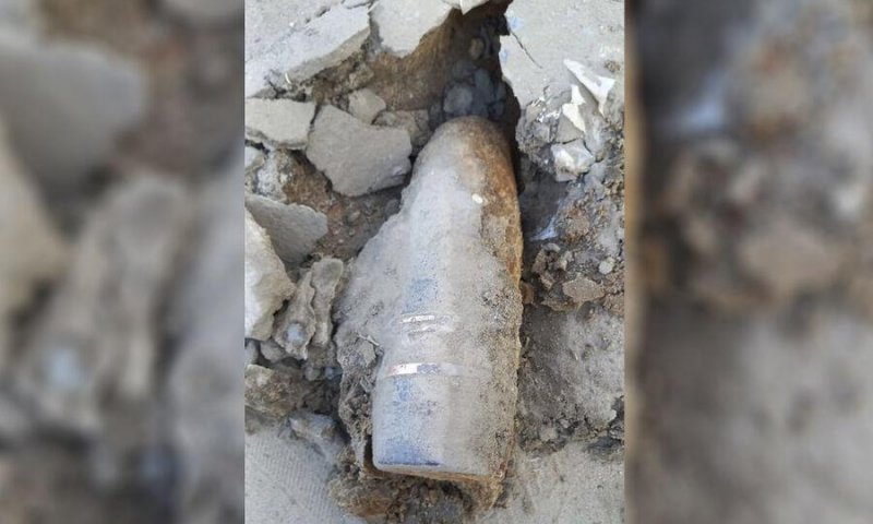 ВОЛГОГРАД. В Калаче-на-Дону Волгоградской области нашли неразорвавшийся снаряд времен ВОВ