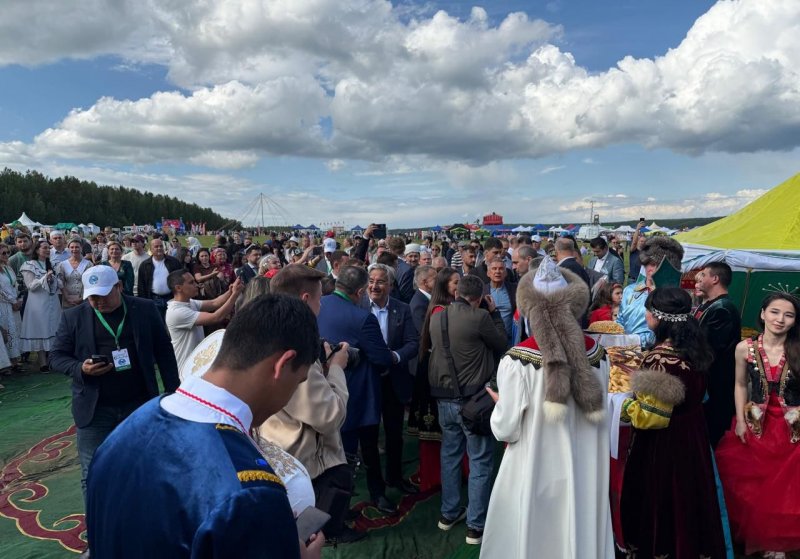 Азербайджанская организация приняла участие в "Уральском Сабантуе"