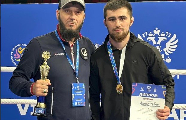 ЧЕЧНЯ. Рамзан Эльмурзаев завоевал золото Спартакиады России — чеченский борец стал чемпионом