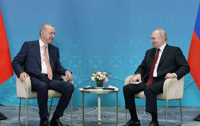 Последние события в Сирии обсудили Путин и Эрдоган