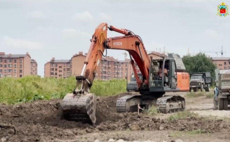 С. ОСЕТИЯ. Строительство новой автодороги в северо-западной части Владикавказа завершится к концу года