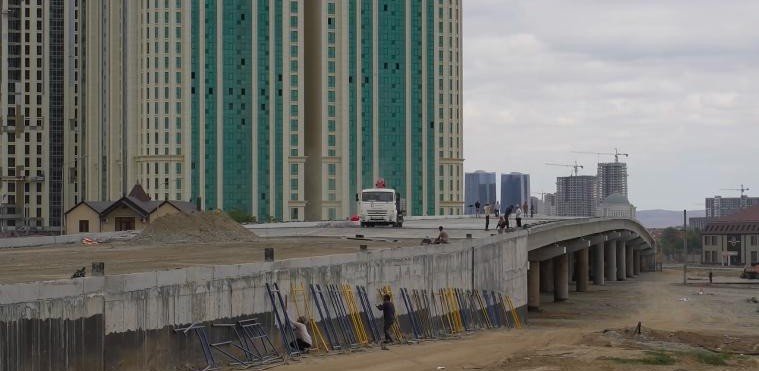 ЧЕЧНЯ. 72 метра в будущее: в Грозном почти достроили новый мост мечты