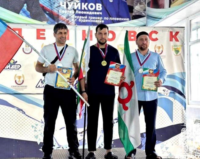 ЧЕЧНЯ. Чеченский пожарный стал чемпионом СКФО по плаванию