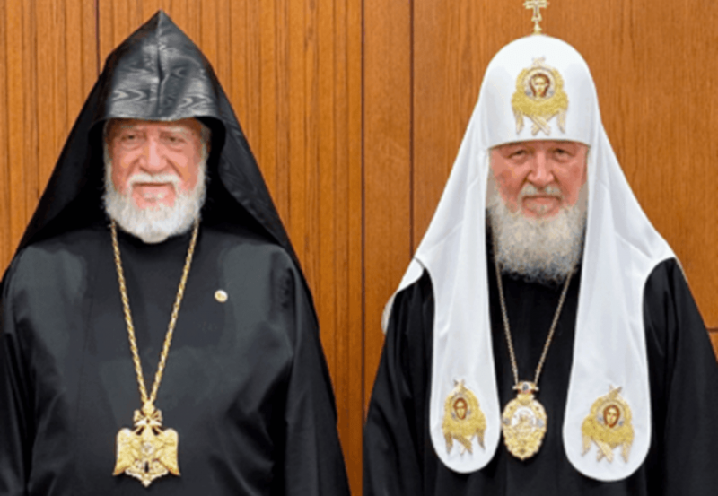 Арам I попросил Патриарха Всея Руси посодействовать возвращению армянских пленных из Азербайджана