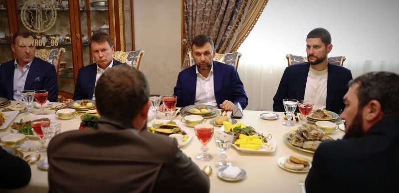 ЧЕЧНЯ. Кадыров и Пушилин укрепляют союз.