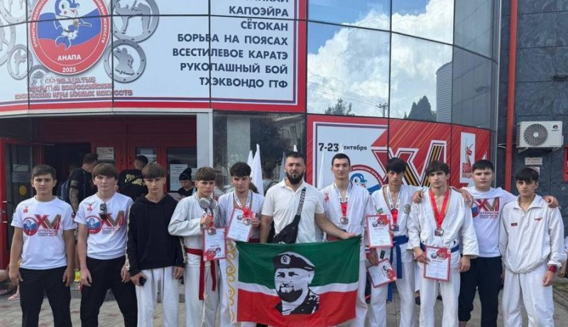 ЧЕЧНЯ.  Победа в каждом раунде: юные спортсмены из Чечни стали чемпионами России
