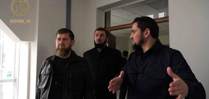 ЧЕЧНЯ. Рамзан Кадыров осмотрел строящийся Правительственный комплекс в Грозном.