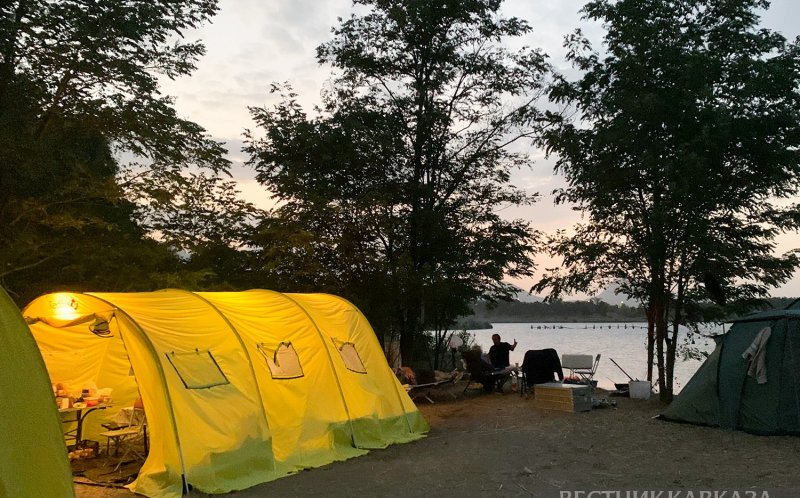 АБХАЗИЯ. Курорты Абхазии оказались востребованы для отдыха в глэмпингах в октябре