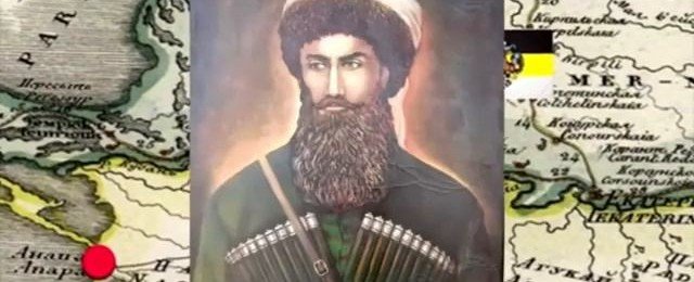 ЧЕЧНЯ.  Родина Шейха Мансура аул Алды в "Путеводителе по Кавказу (1888 г.)