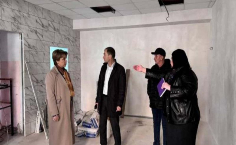 КЧР. С ходом капремонта школы-интерната для слабослышащих детей ознакомились члены правительства КЧР