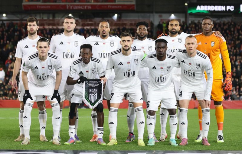 АРМЕНИЯ. Лига Конференций: "Ноа" ушел от поражения от "Абердина"