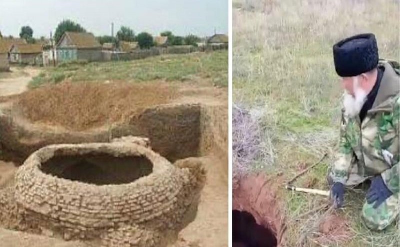 АСТРАХАНЬ. Под Астраханью, близ Селитренного городища, лошадь под всадником провалилась в склеп