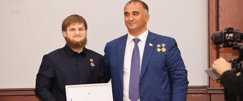 ЧЕЧНЯ. Министр спорта Чечни Ахмат Кадыров удостоен благодарности Председателя Совета Федерации