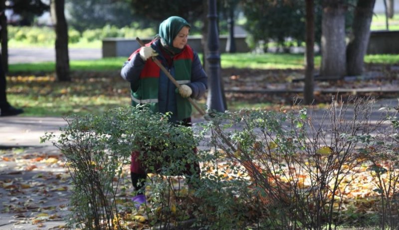 ЧЕЧНЯ. Сотрудники «СУРСАД» обеспечивают безупречную чистоту в Грозном
