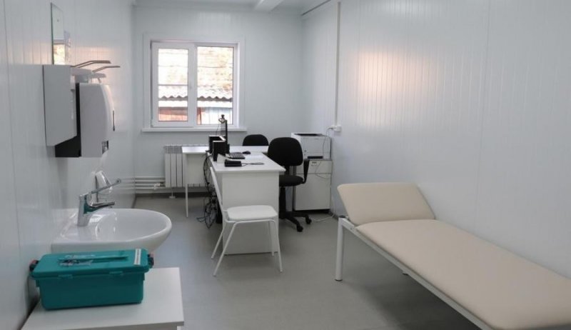 ЧЕЧНЯ. В селе Мескеты Ножай-Юртовского района завершается строительство новой амбулатории