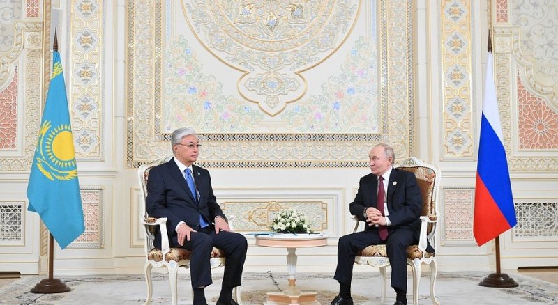 Путин и Токаев встретятся во вторник тет-а-тет