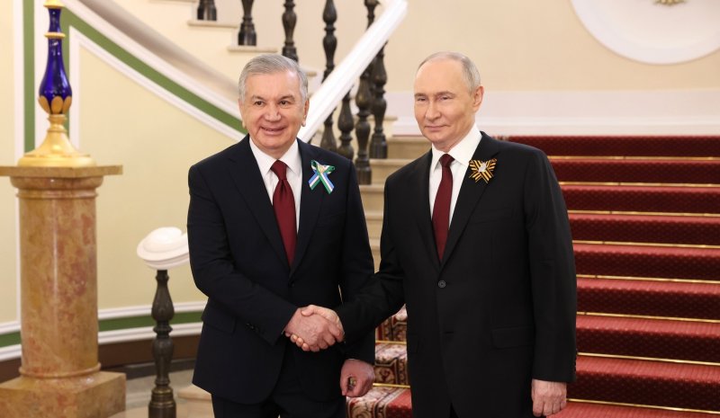 Развитие стратегического партнерства обсудили президенты России и Узбекистана