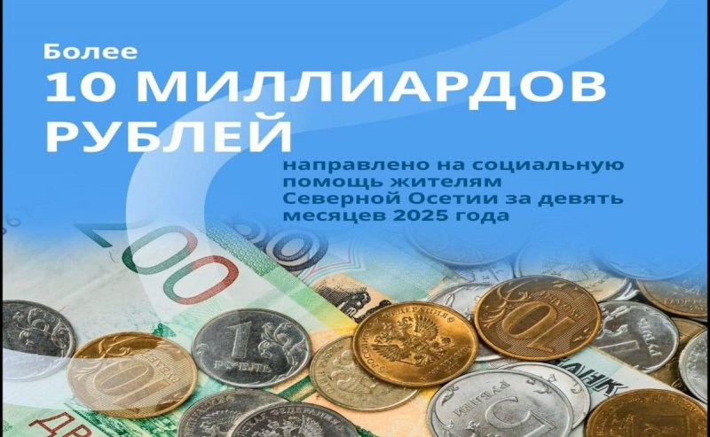 С. ОСЕТИЯ. Сергей Меняйло: Более 10 млрд рублей направлено на социальную помощь жителям Северной Осетии