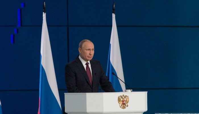 Владимир Путин отправляется в Бишкек