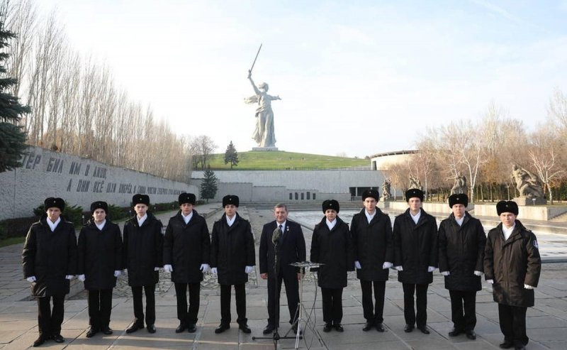 ВОЛГОГРАД. На борту ледокола «Сталинград» появится капсула с землей с Мамаева кургана