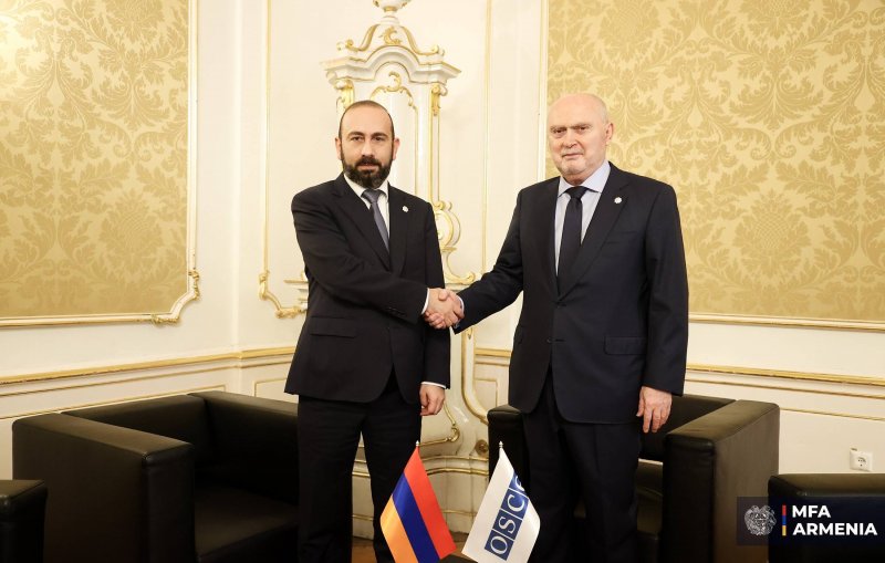 АРМЕНИЯ. Глава МИД Армении встретился с генсекретарем ОБСЕ