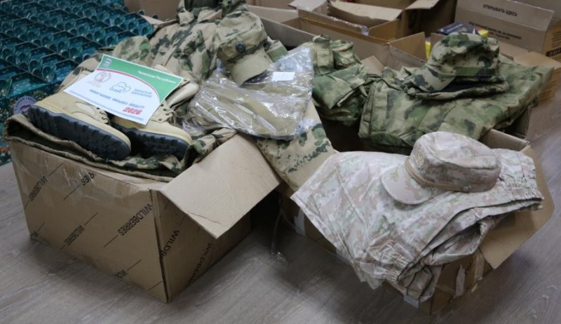 ЧЕЧНЯ. «Новогодняя посылка солдату»: чеченские активисты отправили гуманитарную помощь бойцам в зону СВО