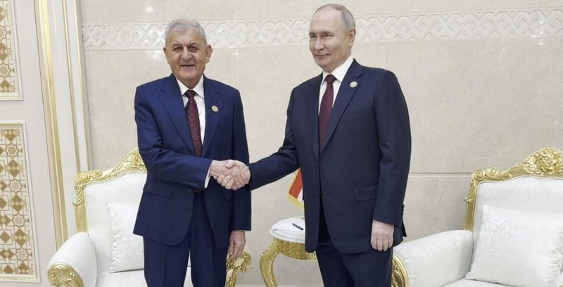 Путин: Россия намерена развивать отношения с Ираком