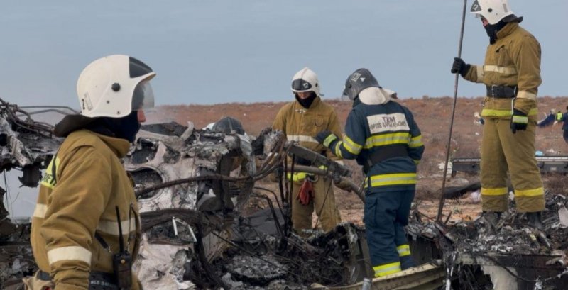 Расследование крушения борта AZAL подходит к концу в Казахстане