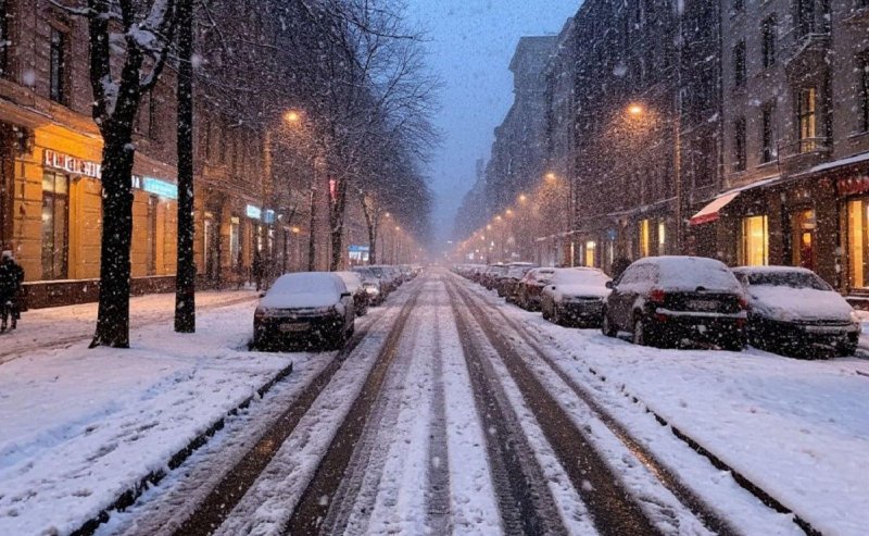 АДЫГЕЯ. Экспериментальный образец робота- снегоуборщика протестировали на площади Майкопа