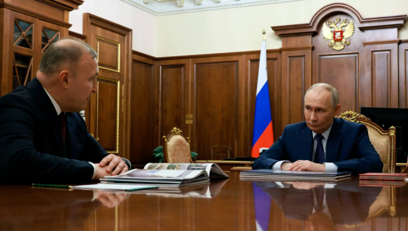 АДЫГЕЯ. Мурат Кумпилов доложил Владимиру Путину о социально-экономическом положении Адыгеи и выполнении президентских инициатив