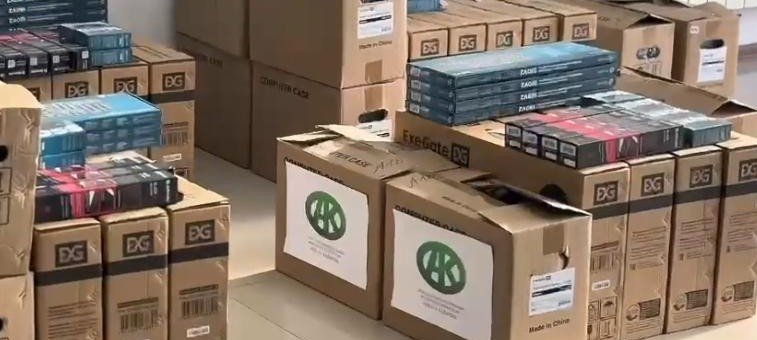 ЧЕЧНЯ.  Школы Наурского района получили новые компьютеры от фонда имени Ахмата-Хаджи Кадырова