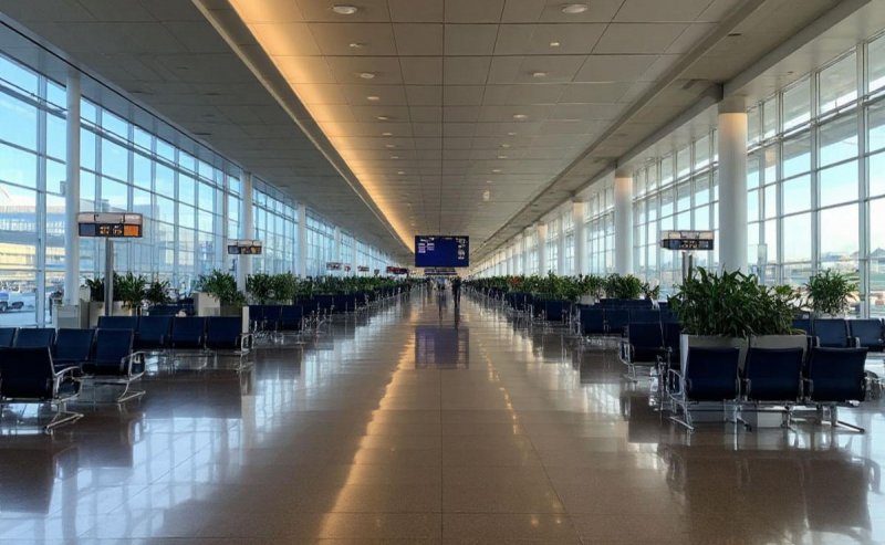 КРЫМ. Аэропорт Симферополя готовится к возобновлению работы