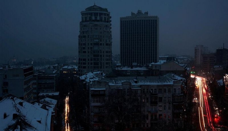 Массированная атака оставила 88 тысяч домохозяйств в Киеве без света