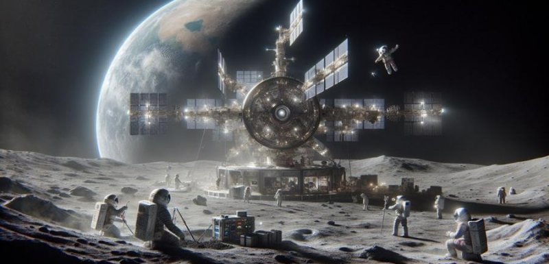 Россия и Китай создают тяжёлую технику для строительства на Луне