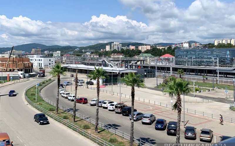 АБХАЗИЯ. Станция "Имеретинский курорт" сменила название