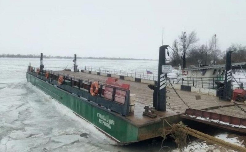 АСТРАХАНЬ. В Астраханской области зима осложнила транспортное сообщение с рядом населённых пунктов